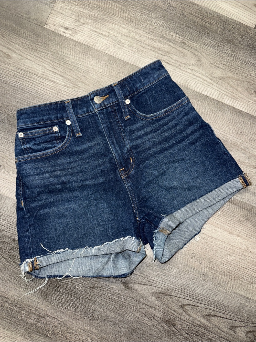 Madewell - Curvy High Rise Denim Shorts jeans pants bottoms